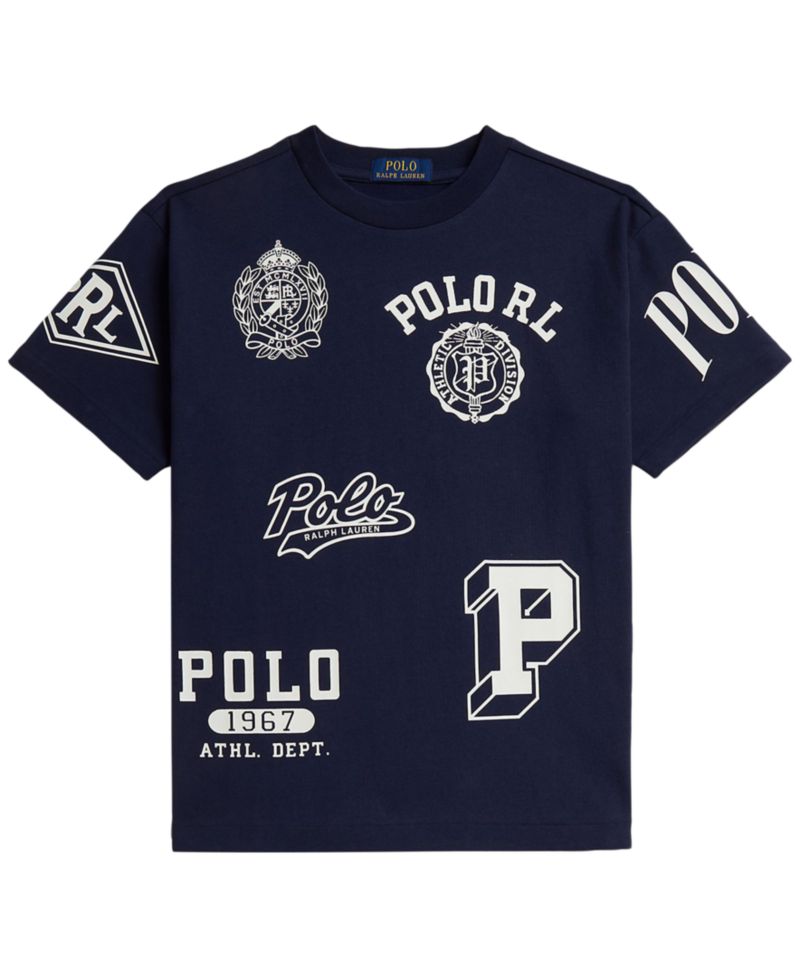 Boys' 8-20 Big Fit Cotton Graphic T-Shirt