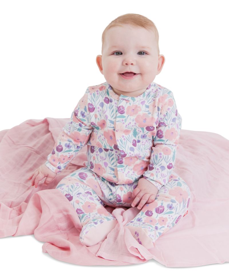 Baby Girls' Whistledon Footie Long-Sleeve Coverall