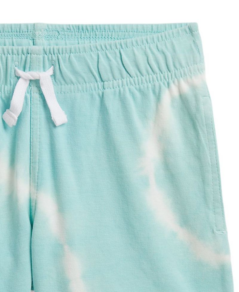 Boys' 2-7 Tie-Dye Drawstring Jersey Shorts