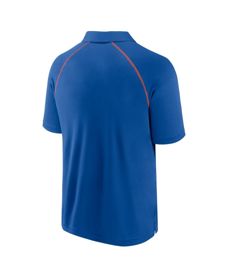 Men's Royal New York Mets Strong Alone Raglan Polo