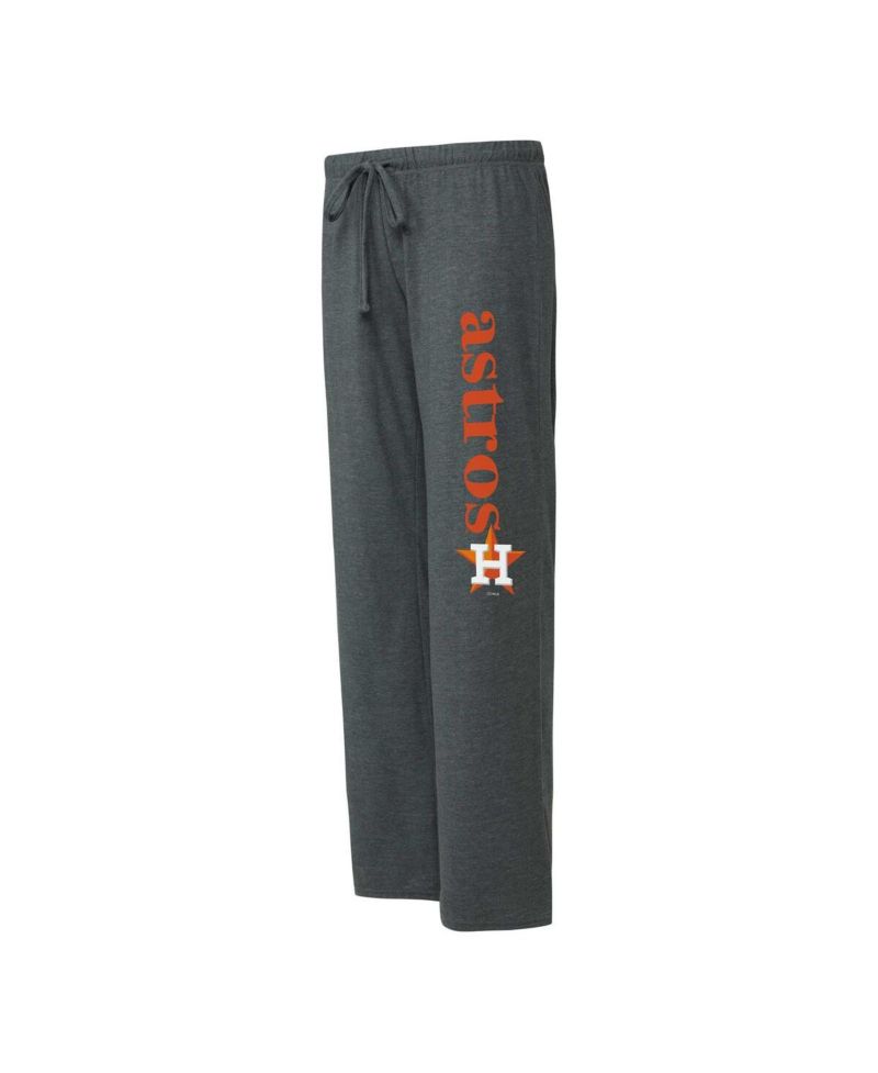 Women's Charcoal, Navy Houston Astros Meter Muscle Tank and Pants Sleep Set