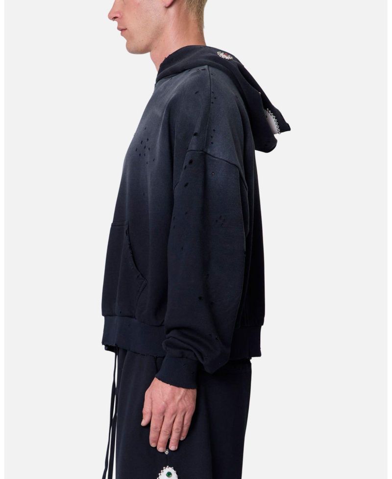 Men's Mojave Oversized Distressed Hoodie
