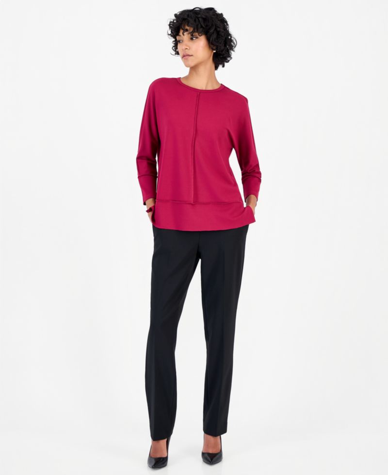 Petite Serenity Dolman 3/4-Sleeve Tunic