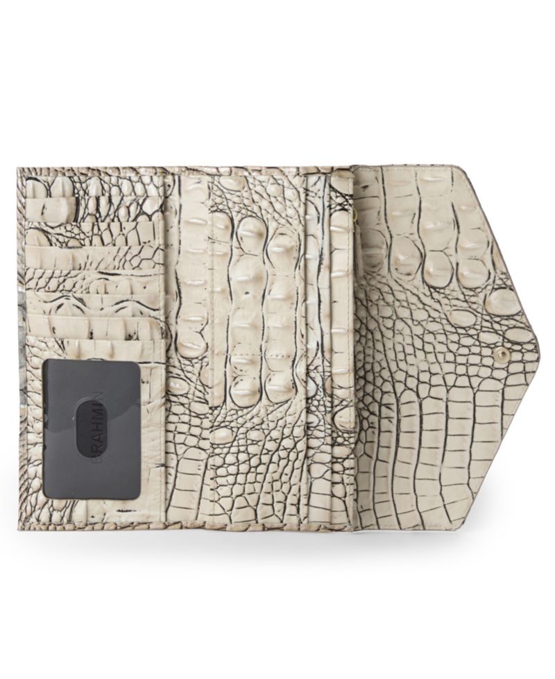 Veronica Melbourne Ombre Fossilized Leather Wallet