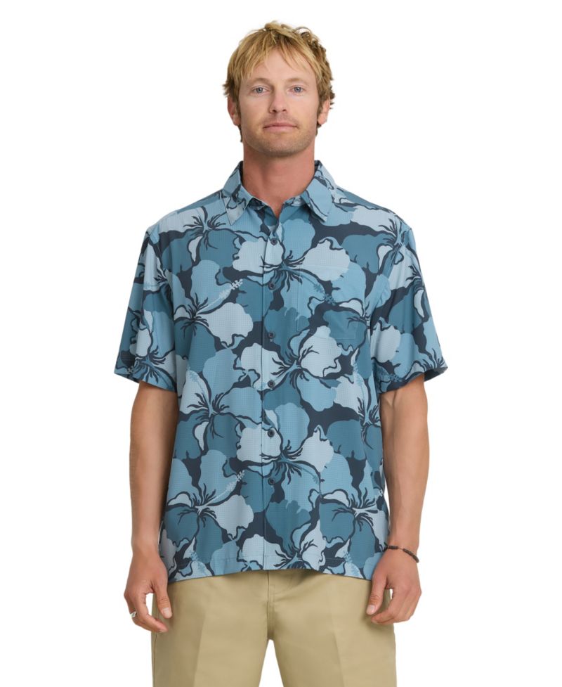 Men's Mix Perform Short-Sleeve Shirt