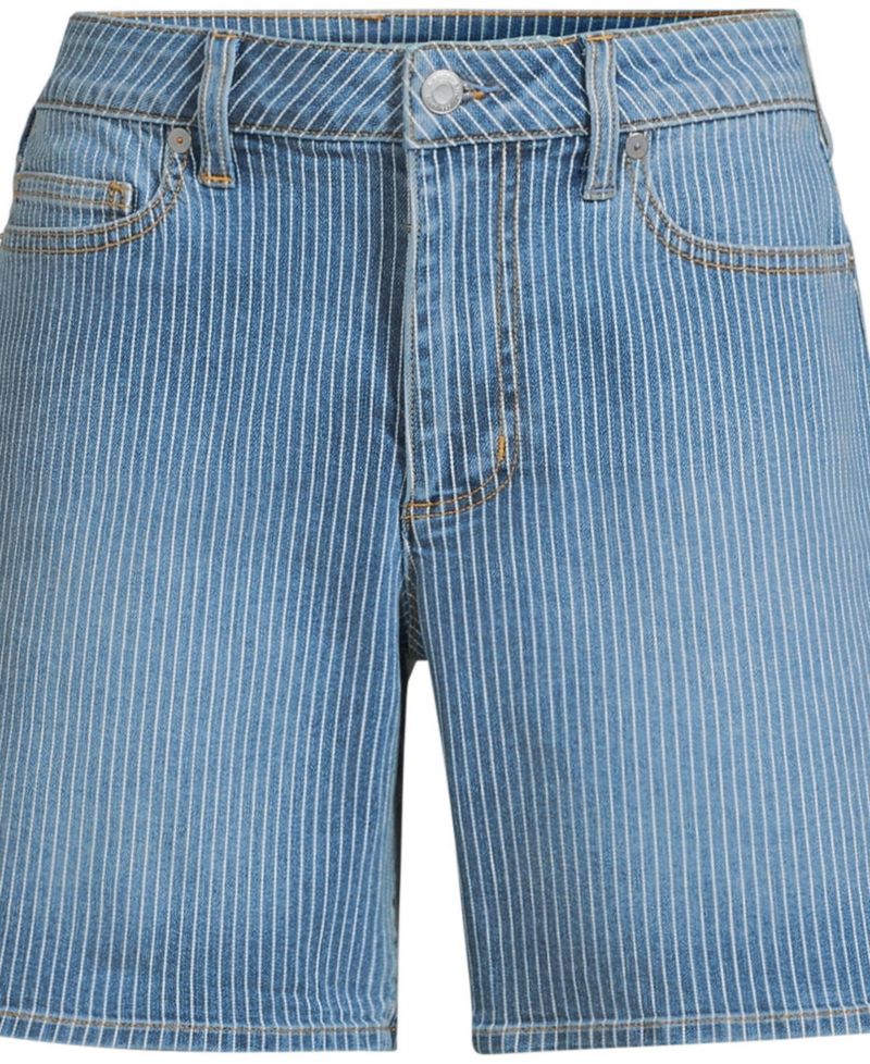 Women's Soft Denim Mid Rise 7" Jean Shorts