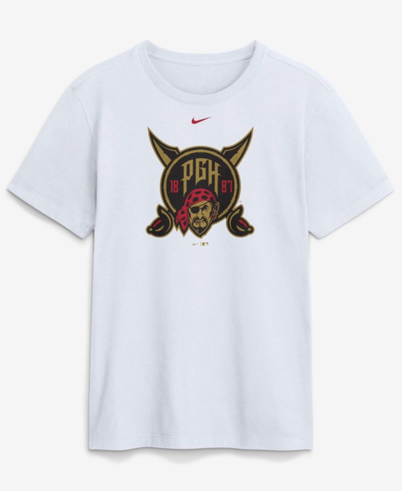 Men's White Pittsburgh Pirates City Connect Club T-Shirt
