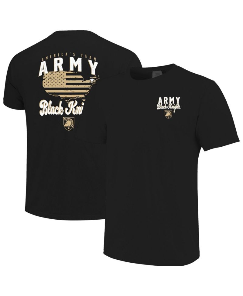 Men's Black Army Black Knights America's Team T-Shirt