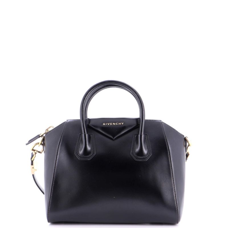Small Antigona Bag Glazed Leather