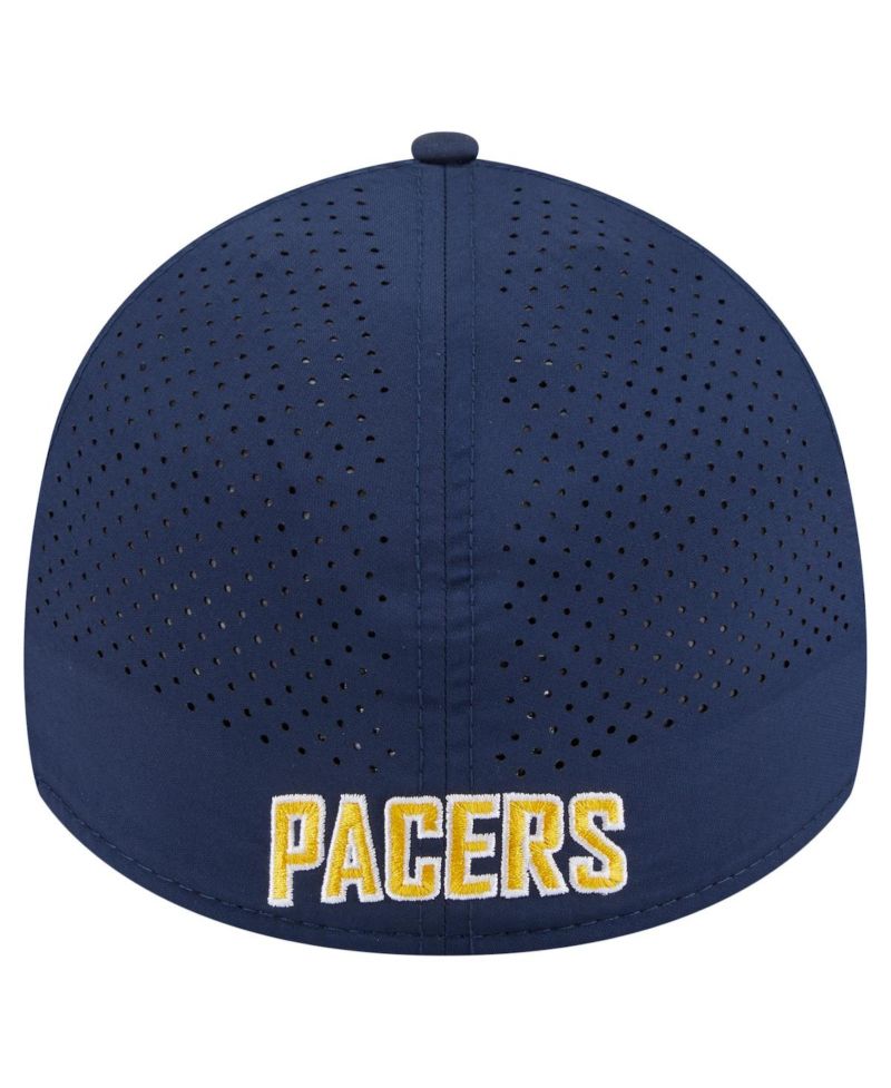 Men's Navy Indiana Pacers Featherweight Poly Rope Flex 39Thirty Hat