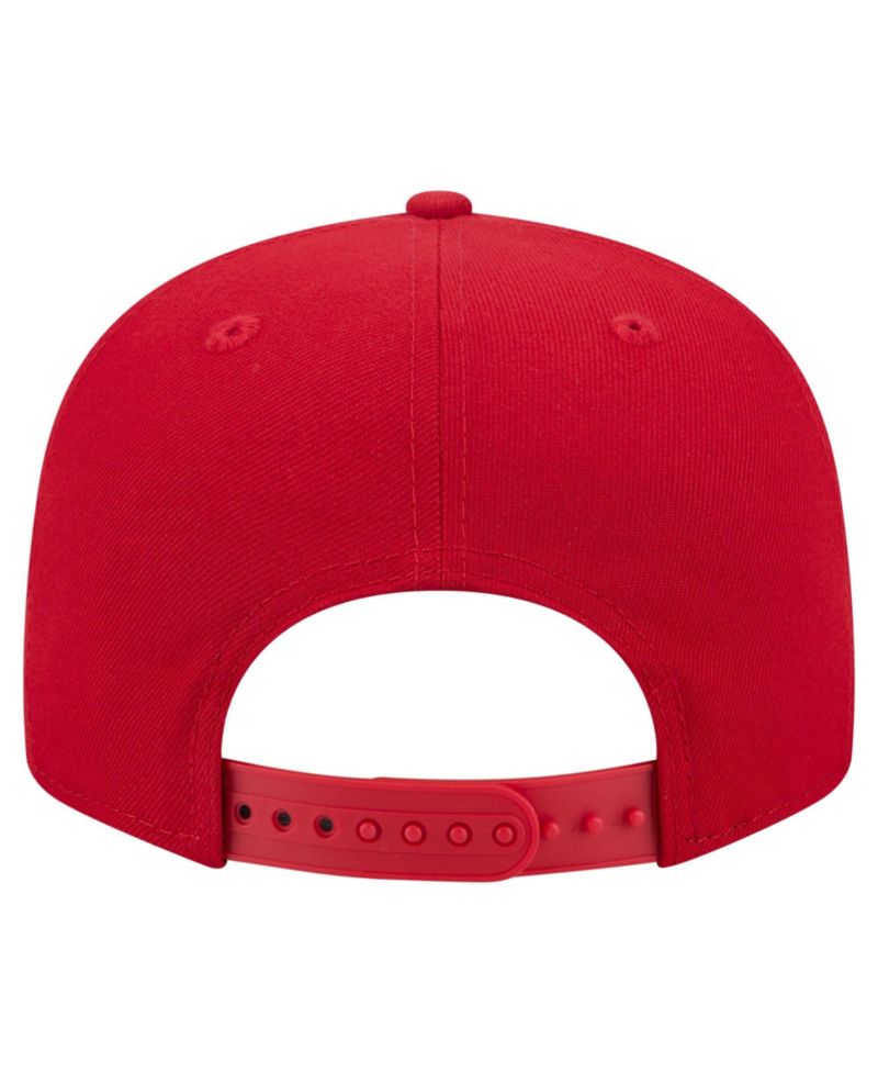 Men's Red Kansas City Chiefs Core Team Script 9FIFTY Snapback Hat