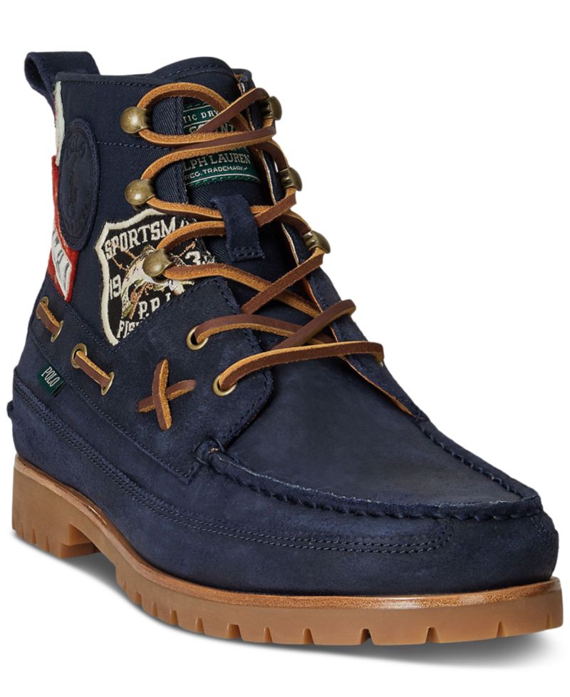 Men's Ranger Mid Suede & Twill Boots