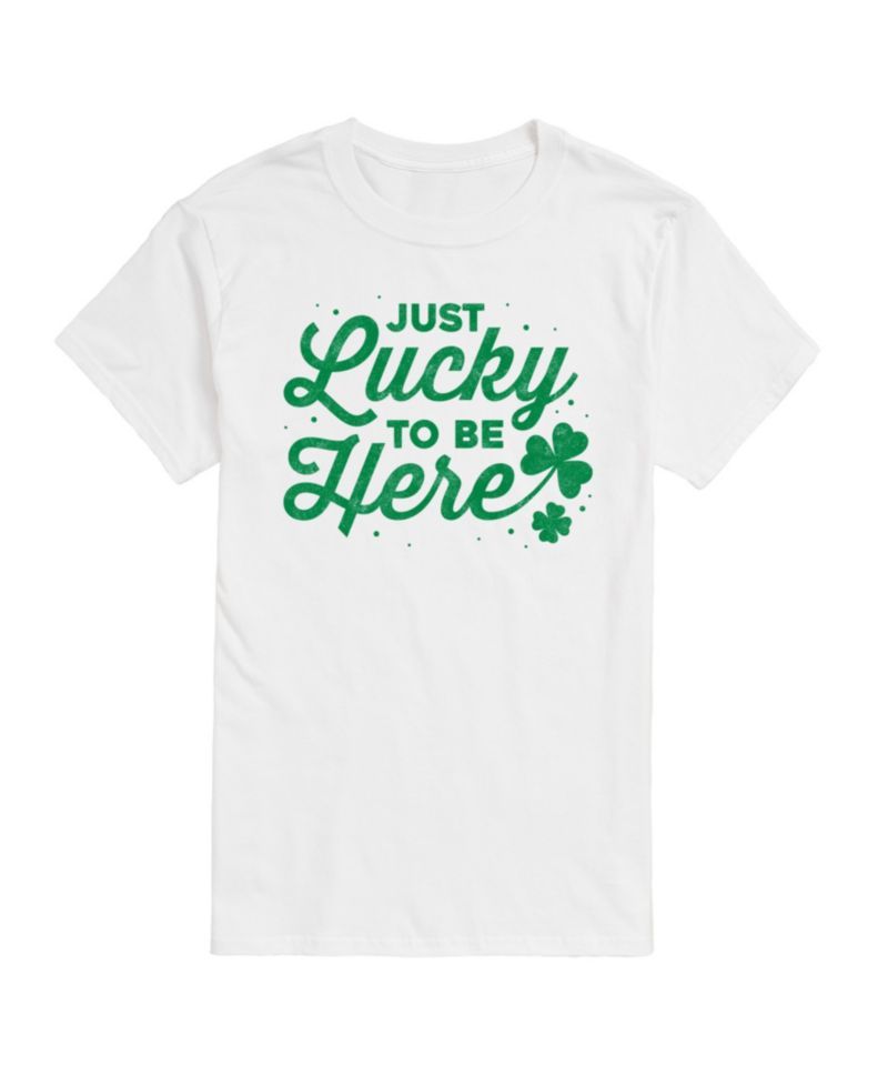 Men's St Patrick's Just Lucky To Be Here Short Sleeve T-Shirt