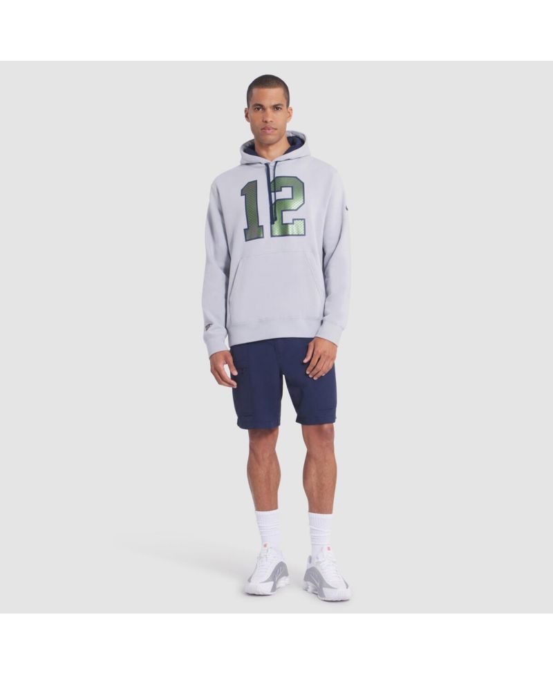 Men's Gray Seattle Seahawks 2025 Rivalries Collection Club Hoodie