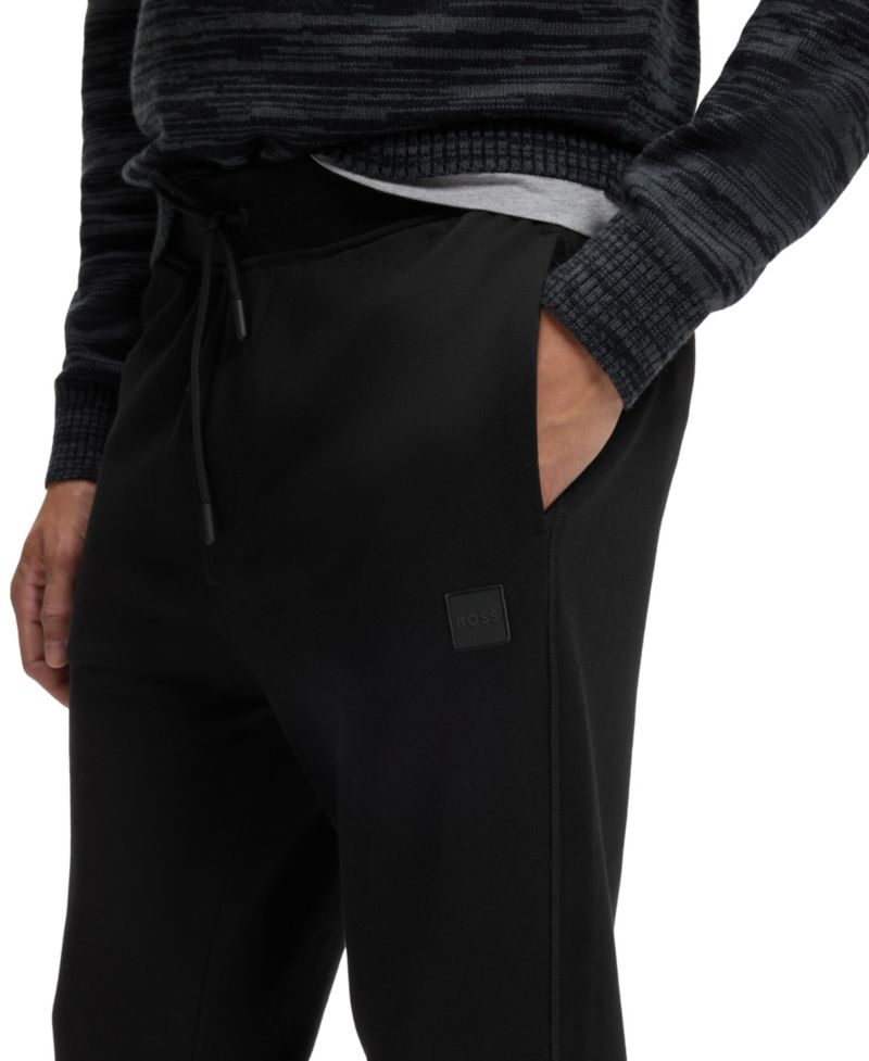 Men's Logo Patch Tracksuit Bottoms