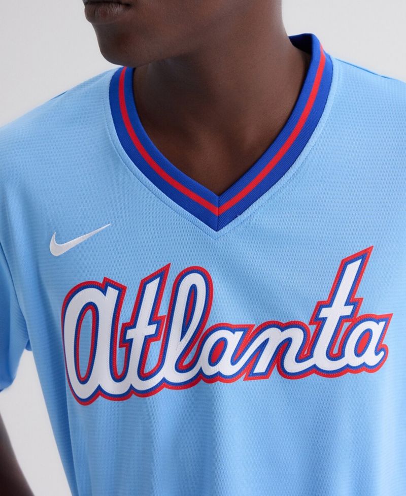 Men's Powder Blue Atlanta Braves 2026 City Connect Stadium Jersey