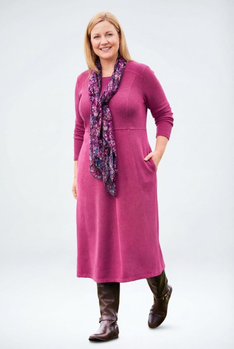 Women's Within Thermal Knit A-Line Dress