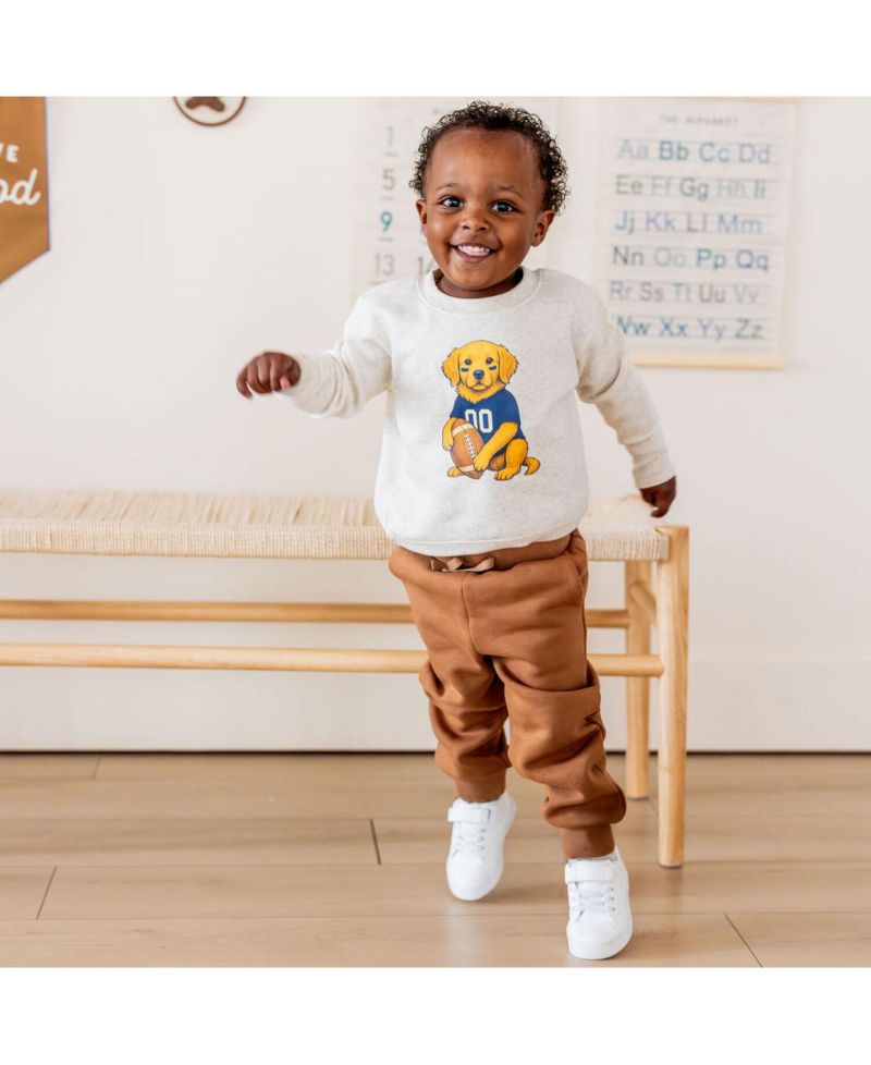 Big Boys Sports Pup Sweatshirt