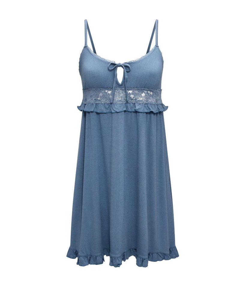 Women's Liza Scoop Neck Spaghetti-Strap Mini Slip