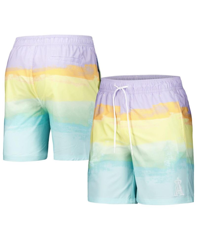 Men's Los Angeles Angels Perfect Game Volley Board Shorts