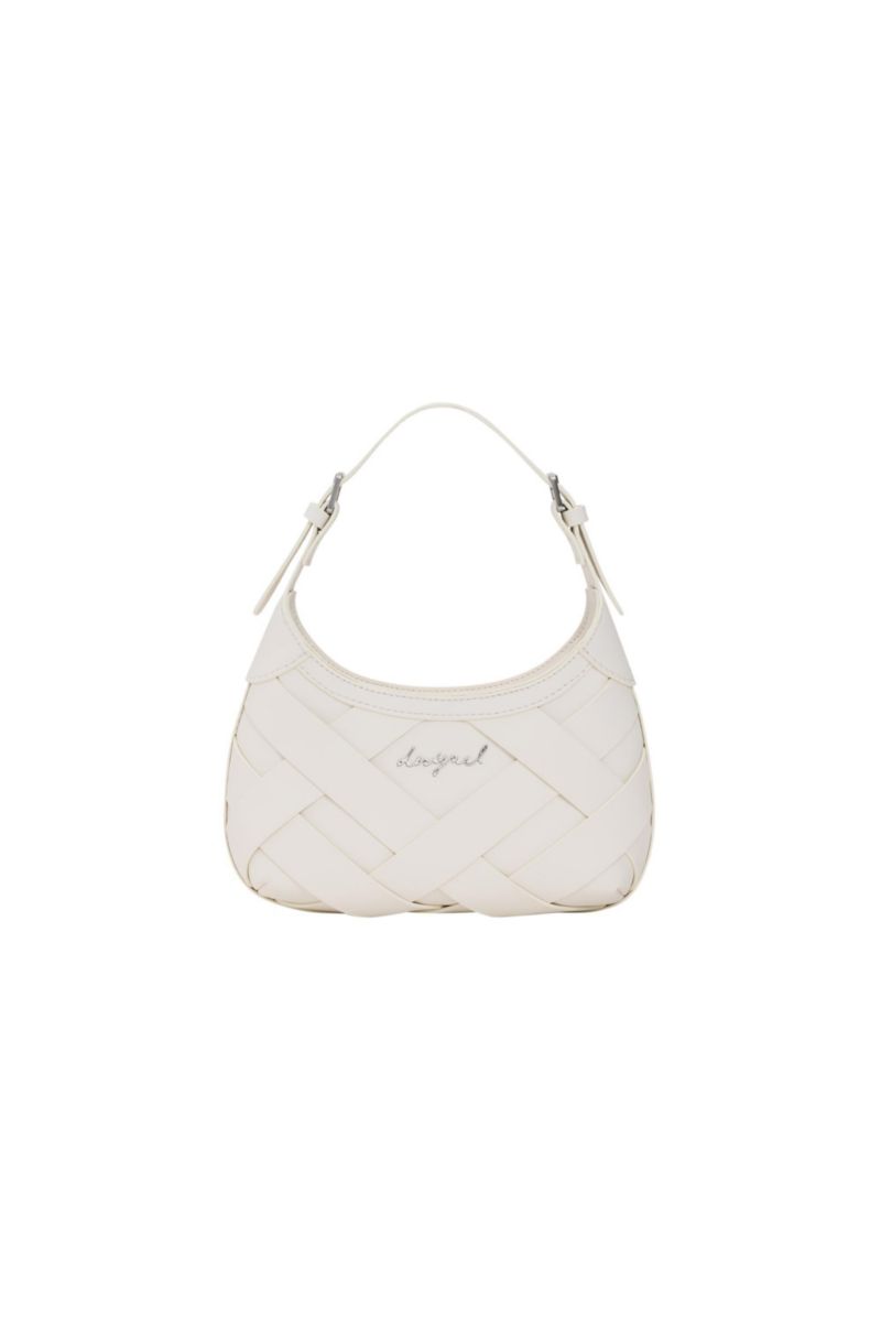 Women's Small braided logo bag