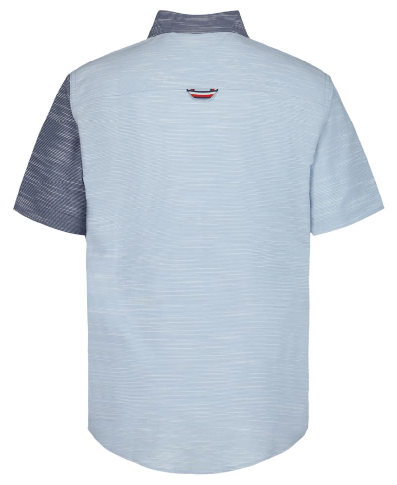 Boys' 2T-7 Textured Party Short-Sleeve Woven Shirt