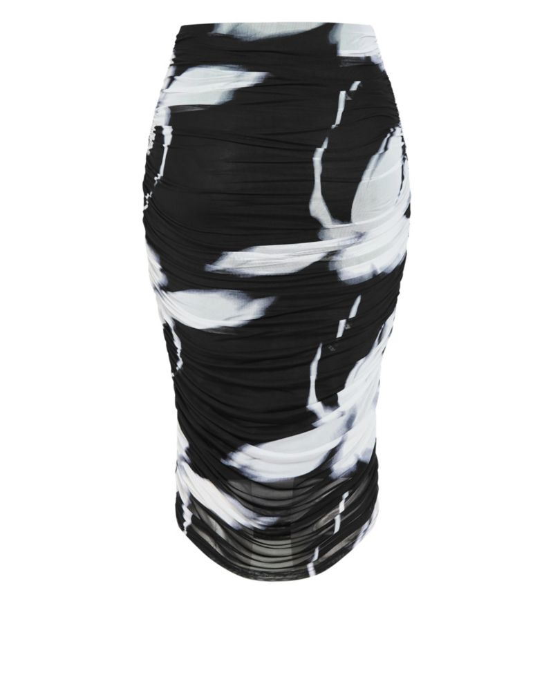 Women's Dana Blur Print Mesh Skirt