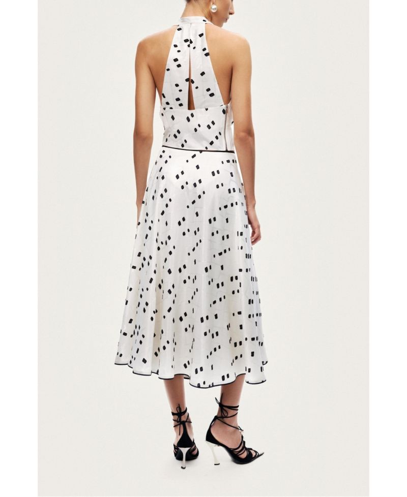 Women's Printed Halter Blouse