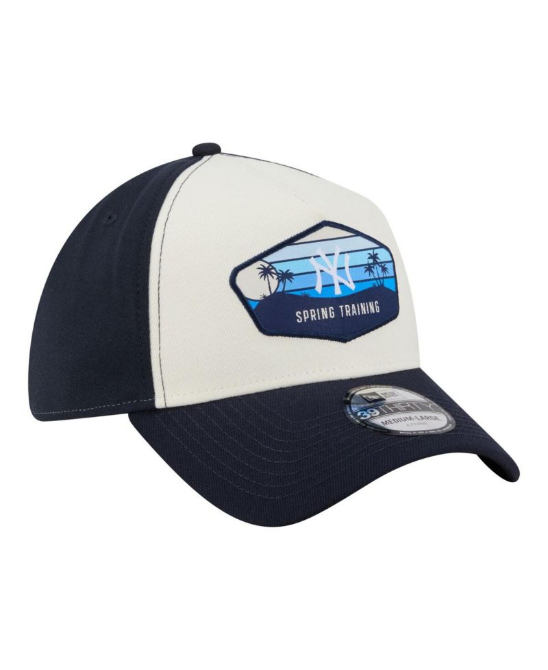 Men's Stone New York Yankees 2026 Spring Training Fan Pack Gradient 39THIRTY Flex Hat