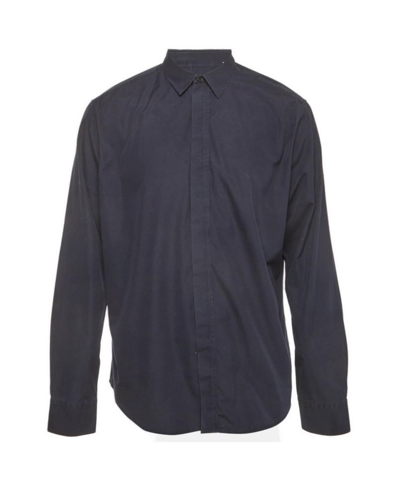 Men's Classic-Fit Point-Collar Cotton Dress Shirt