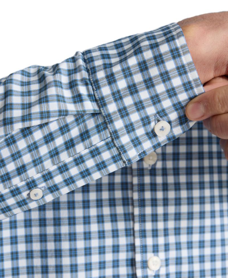 Men's Regular Fit Wrinkle-Free Performance Renshaw Button Up Shirt