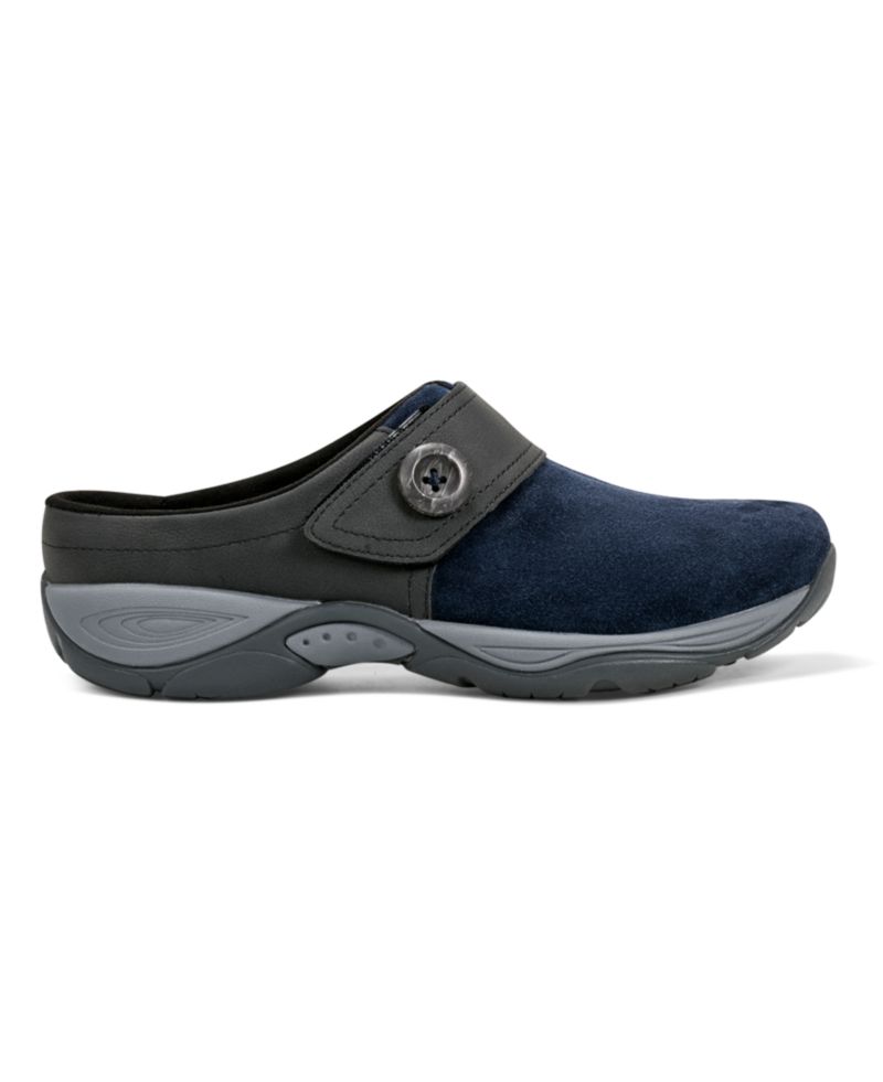 Women's Edline Suede Button Strap Mules