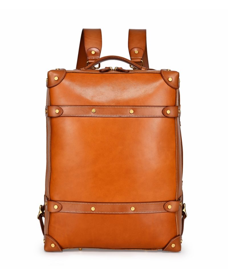 Women's Genuine Leather Speedwell Trunk Backpack