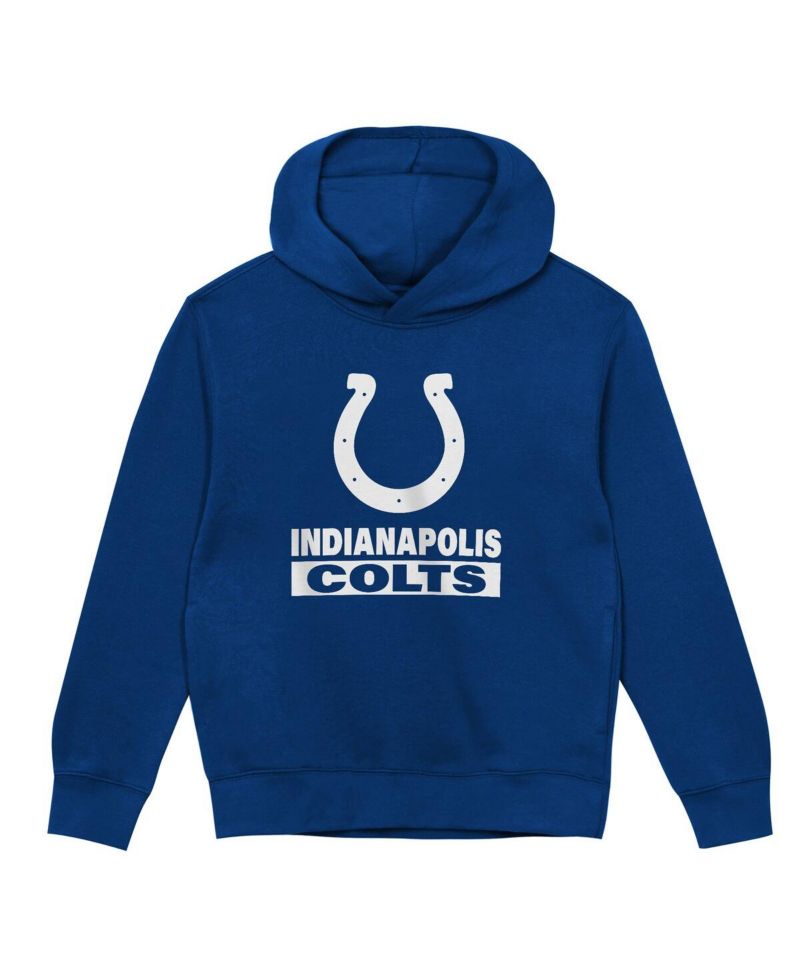Toddler Royal Indianapolis Colts Back to Basics Hoodie