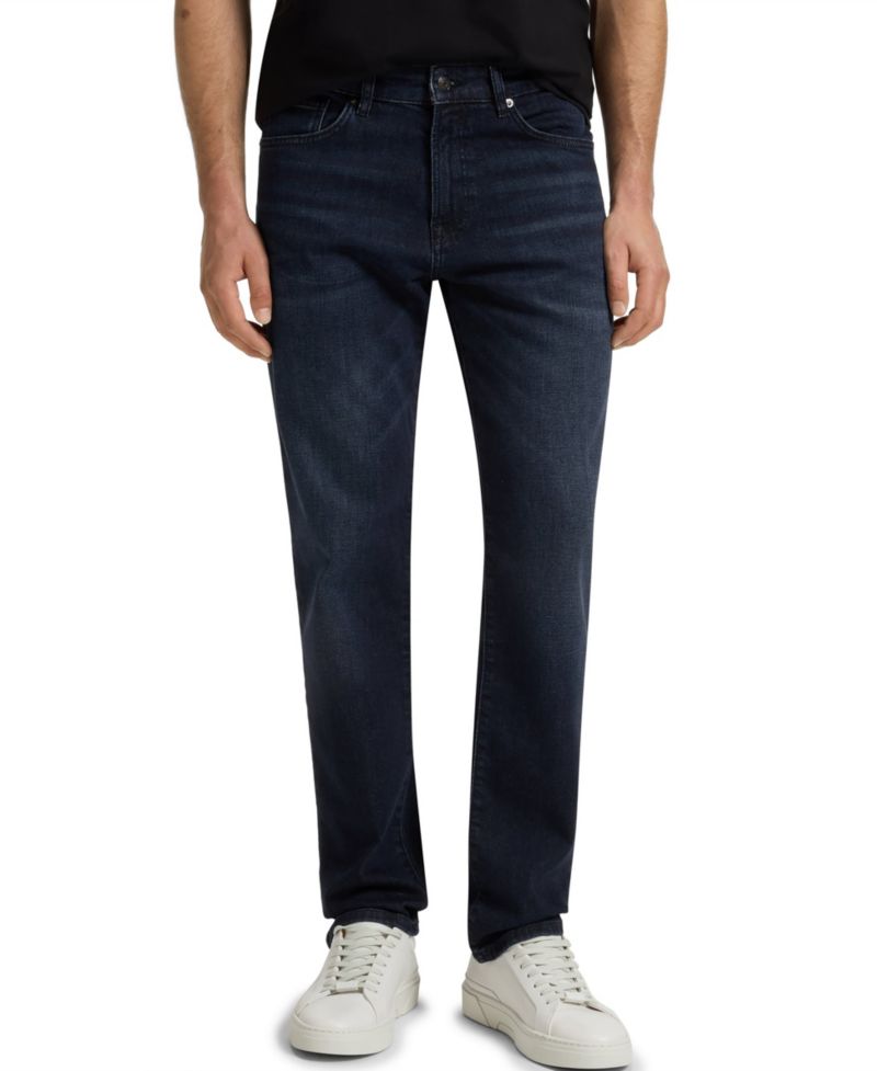 Men's Comfort-Stretch Denim Regular-Fit Jeans