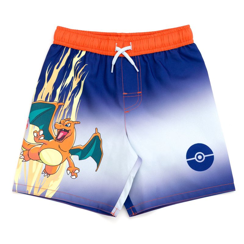 Boys' 2-Piece Swimwear Rash Guard and Swim Trunks Set UPF 50+