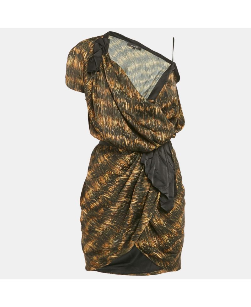 Women's Multicolor Satin Dress
