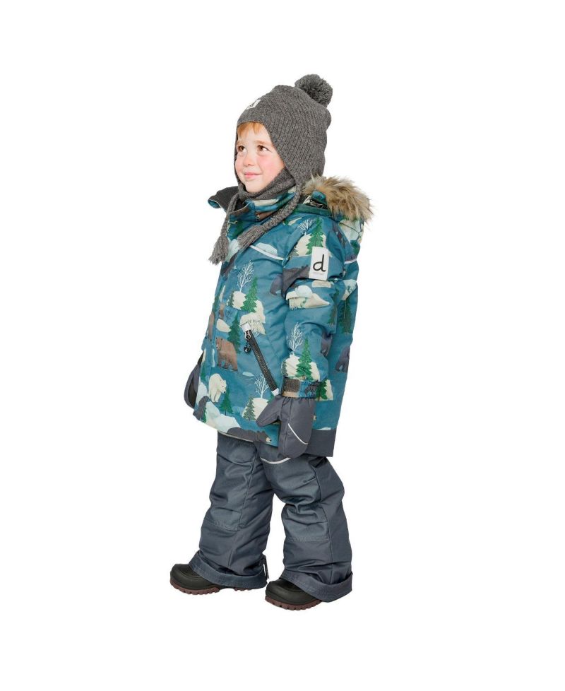 Little and Big Boy's (6-8) Two Piece Discover Snowsuit