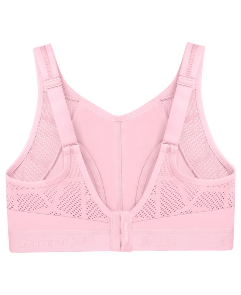 Women's Plus Size Sport No-Bounce Camisole Bra 1066