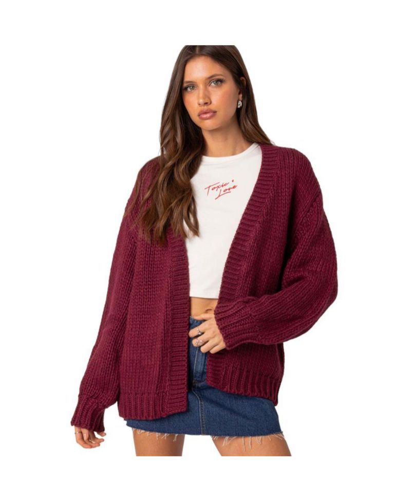 Women's Anina oversized knit cardigan