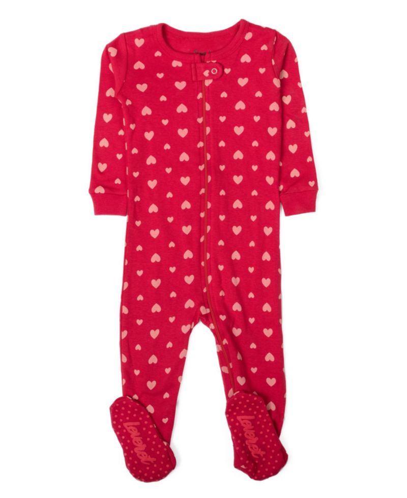 Toddler Girls Matching Family One-Piece Cotton Sleep 'n Play Footed Pajamas - Cute and Playful Prints