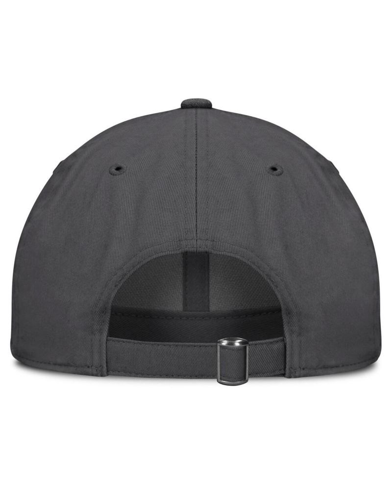 Men's Heather Charcoal UCLA Bruins Team Logo Washed Adjustable Hat