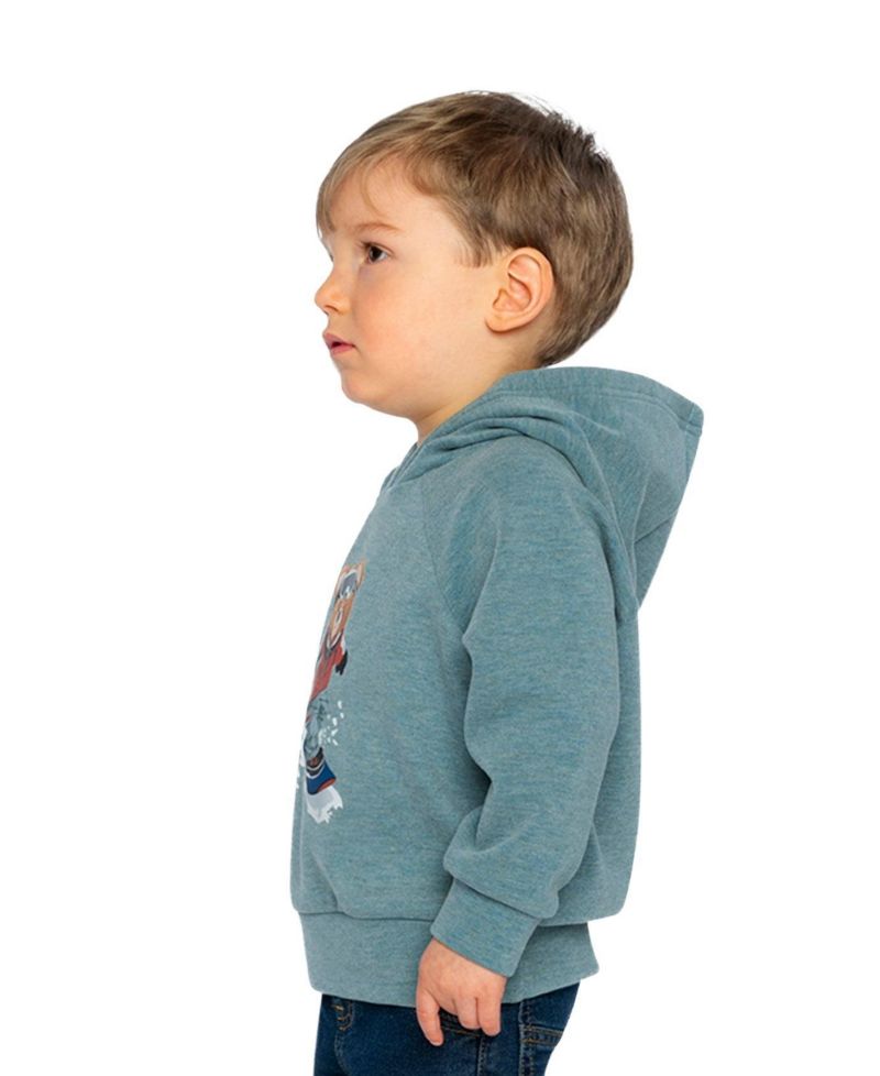 Little and Big Boy 6-8 Years Hoodie with Screenprint