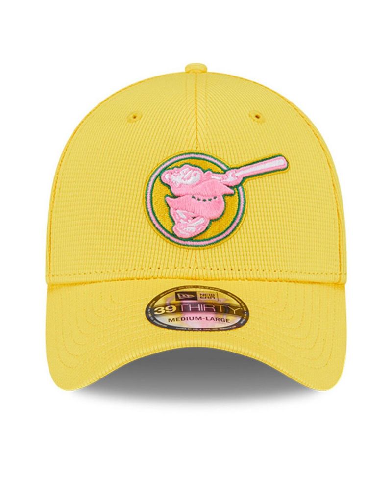 Men's Yellow San Diego Padres City Connect Batting Practice 39THIRTY Flex Hat