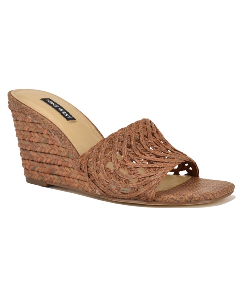 Women's Nimma Woven Slip-On Wedge Sandals