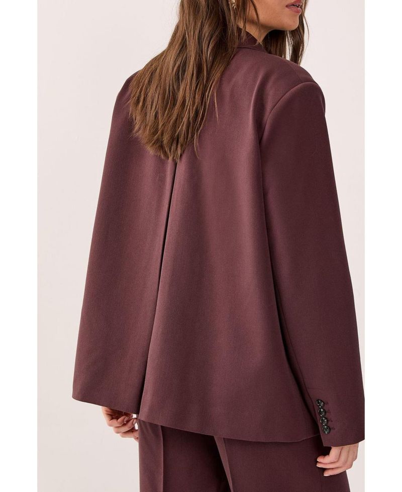 Women's Double Breasted Oversized Blazer