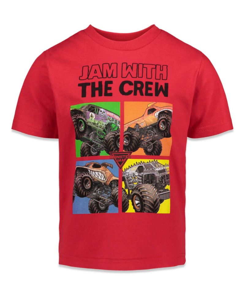 Trucks Boys 3 Pack Graphic T-Shirts Toddler| Child