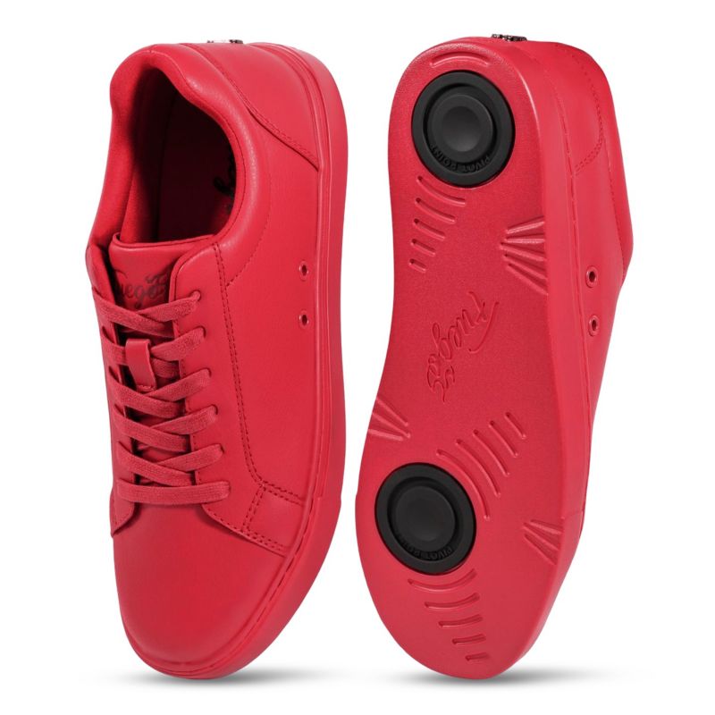 Men's Red Low-top Sneaker