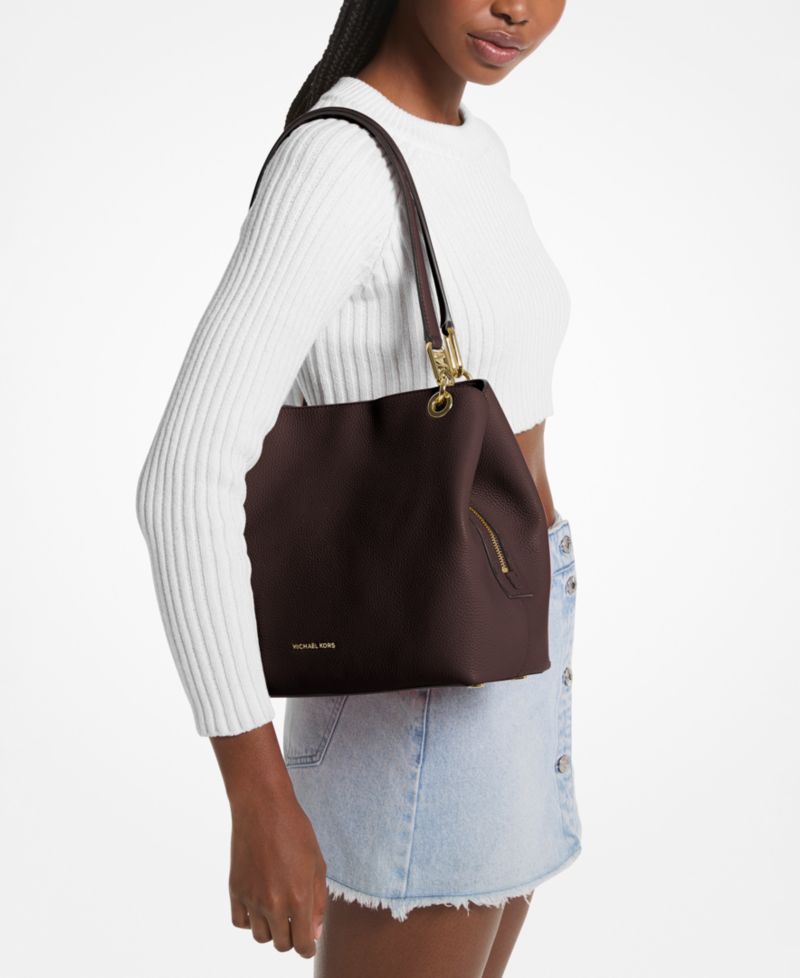 Michael Kors Kensington Large Leather Tote Bag