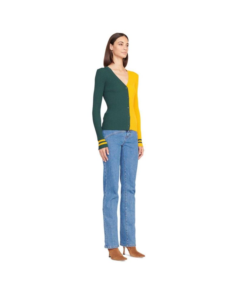Women's Green, Gold Green Bay Packers Cargo Sweater